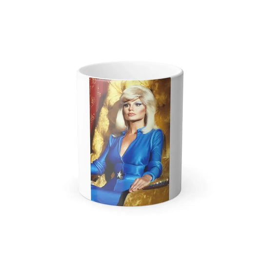 Loni Anderson #65 (Vintage Female Icon) Color Changing Coffee Mug 11oz - Go Mug Yourself