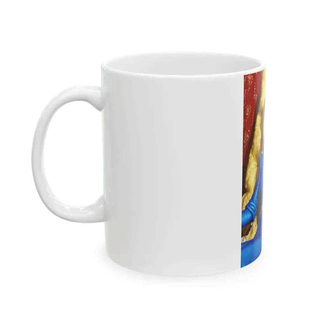 Loni Anderson #65 (Vintage Female Icon) White Coffee Mug - Go Mug Yourself