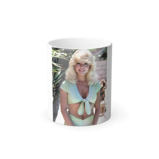 Loni Anderson #69 (Vintage Female Icon) Color Changing Coffee Mug 11oz - Go Mug Yourself