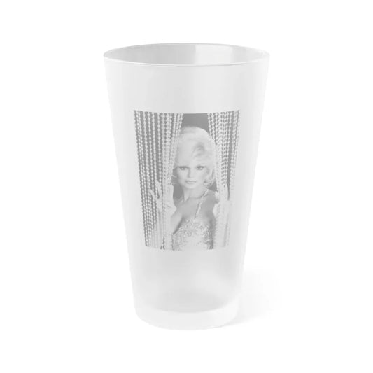 Loni Anderson #70 (Vintage Female Icon) Frosted Pint Glass 16oz 16oz Frosted - Go Mug Yourself