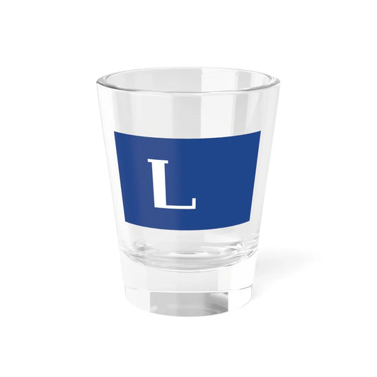 Loodsvlag blauw (Netherlands) Shot Glass 1.5oz 1.5oz - Go Mug Yourself