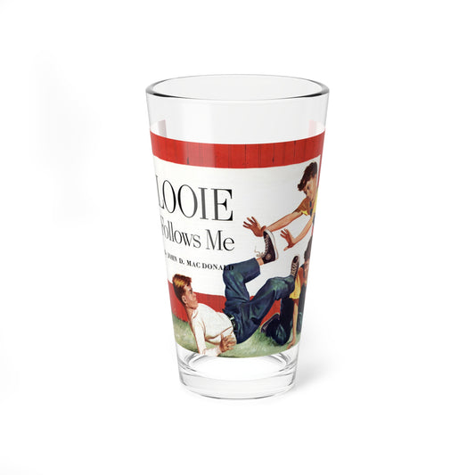 Looie Follows Me, Collier's August 27, 1949 - Pint Glass 16oz-16oz-Go Mug Yourself