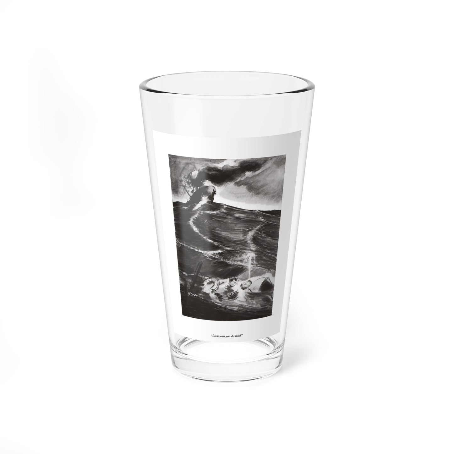 Look, can you do this, Esquire, Autumn 1933 - Pint Glass 16oz-16oz-Go Mug Yourself