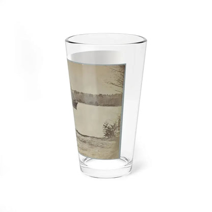 Looking Down James River From Dutch Gap, February 1865 (U.S. Civil War) Pint Glass 16oz - Go Mug Yourself