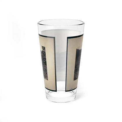 Looking Down The Valley Of Running-Water Creek From Near Whiteside's, Tenn., Nashville & Chattanooga R.R. Bridge On The Left (U.S. Civil War) Pint Glass 16oz - Go Mug Yourself