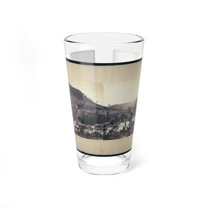 Looking Down The Valley Of Running-Water Creek From Near Whiteside's, Tenn., Nashville & Chattanooga R.R. Bridge On The Left (U.S. Civil War) Pint Glass 16oz-16oz-Go Mug Yourself