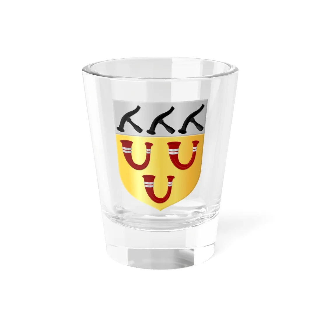 Loon op Zand-wapen (Netherlands) (Coat of Arms) Shot Glass 1.5oz 1.5oz - Go Mug Yourself