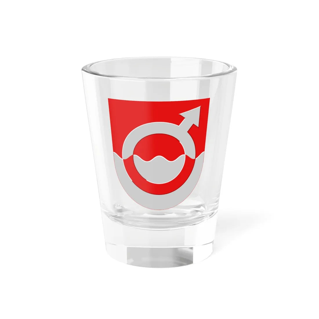 Loppi vaakuna (Finland) (Coat of Arms) Shot Glass 1.5oz 1.5oz - Go Mug Yourself