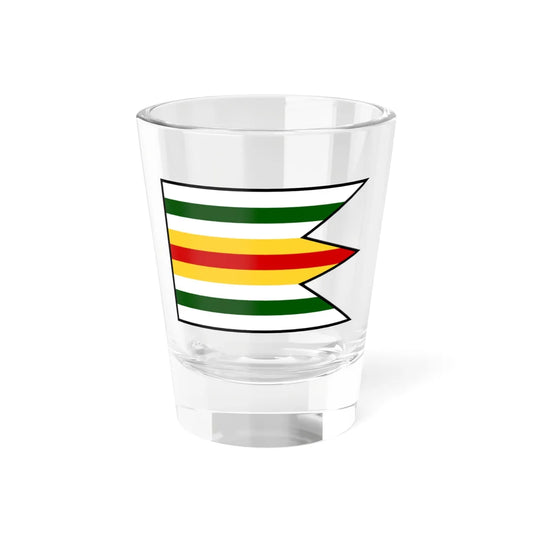 Lopusne Pazite Kysucke Nove Mesto Flag (Slovakia) Shot Glass 1.5oz 1.5oz - Go Mug Yourself