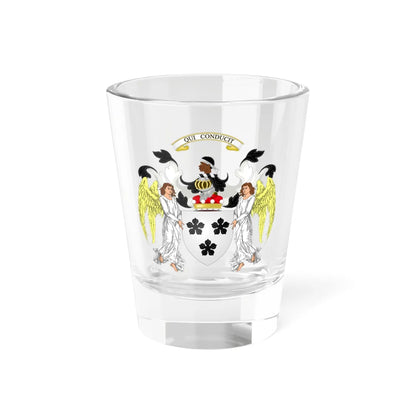 Lord Borthwick coat of arms (Scotland) (Coat of Arms) Shot Glass 1.5oz 1.5oz - Go Mug Yourself