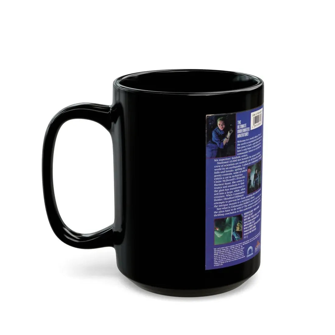 LORDS OF THE DEEP (VHS COVER) - Black Coffee Mug - Go Mug Yourself