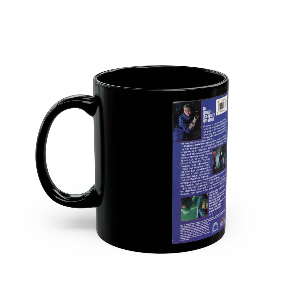 LORDS OF THE DEEP (VHS COVER) - Black Coffee Mug-Go Mug Yourself