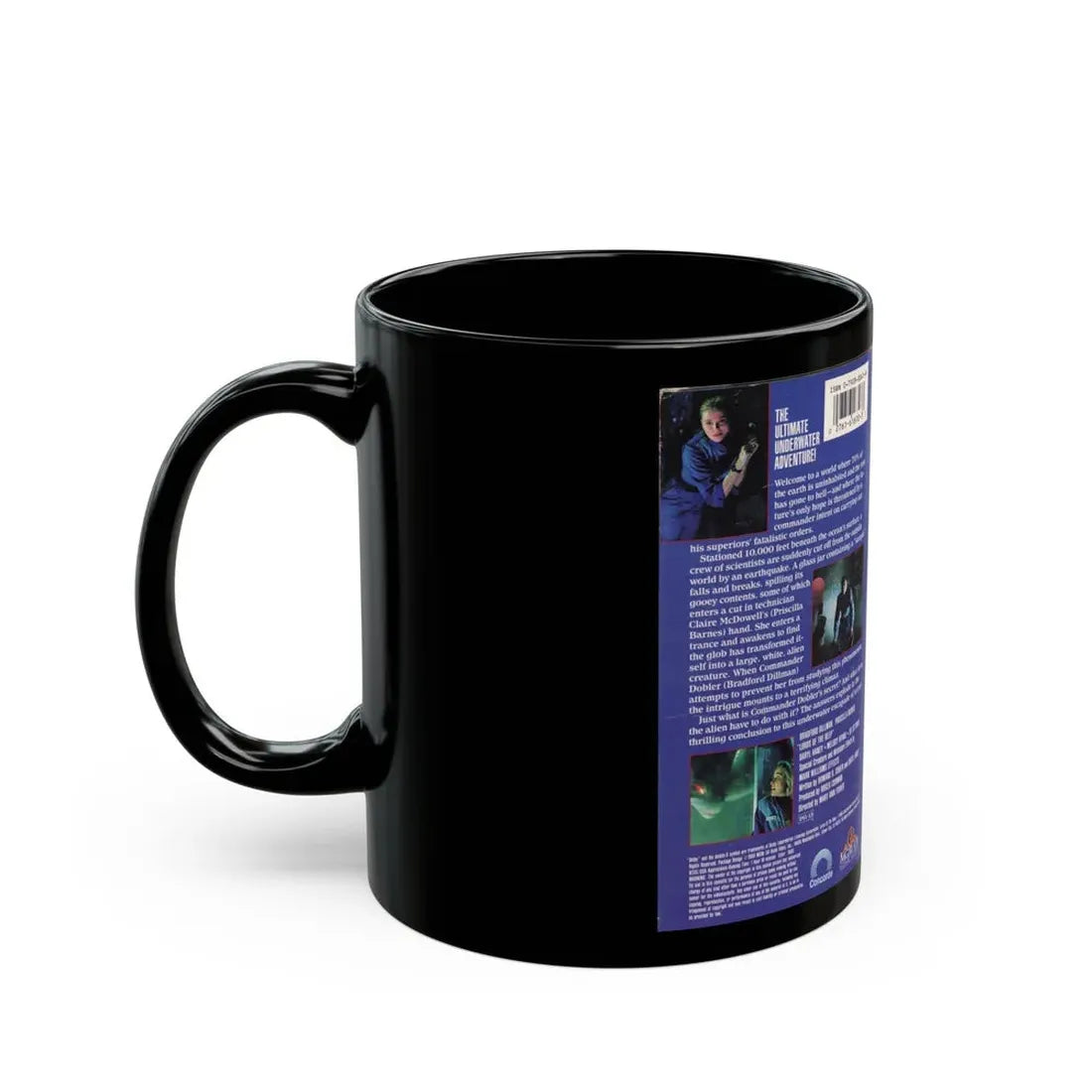 LORDS OF THE DEEP (VHS COVER) - Black Coffee Mug - Go Mug Yourself