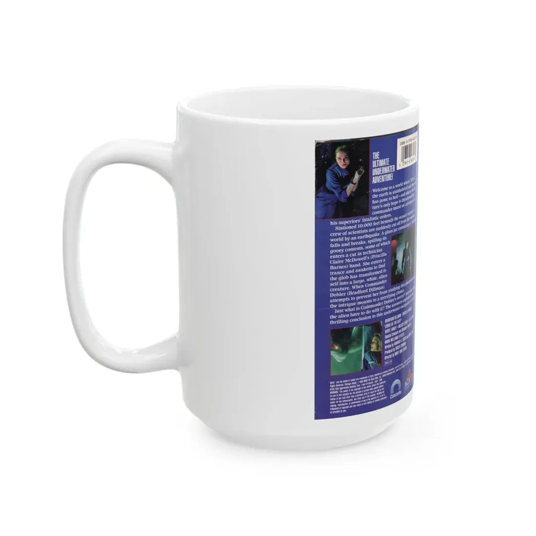 LORDS OF THE DEEP (VHS COVER) - White Coffee Mug - Go Mug Yourself