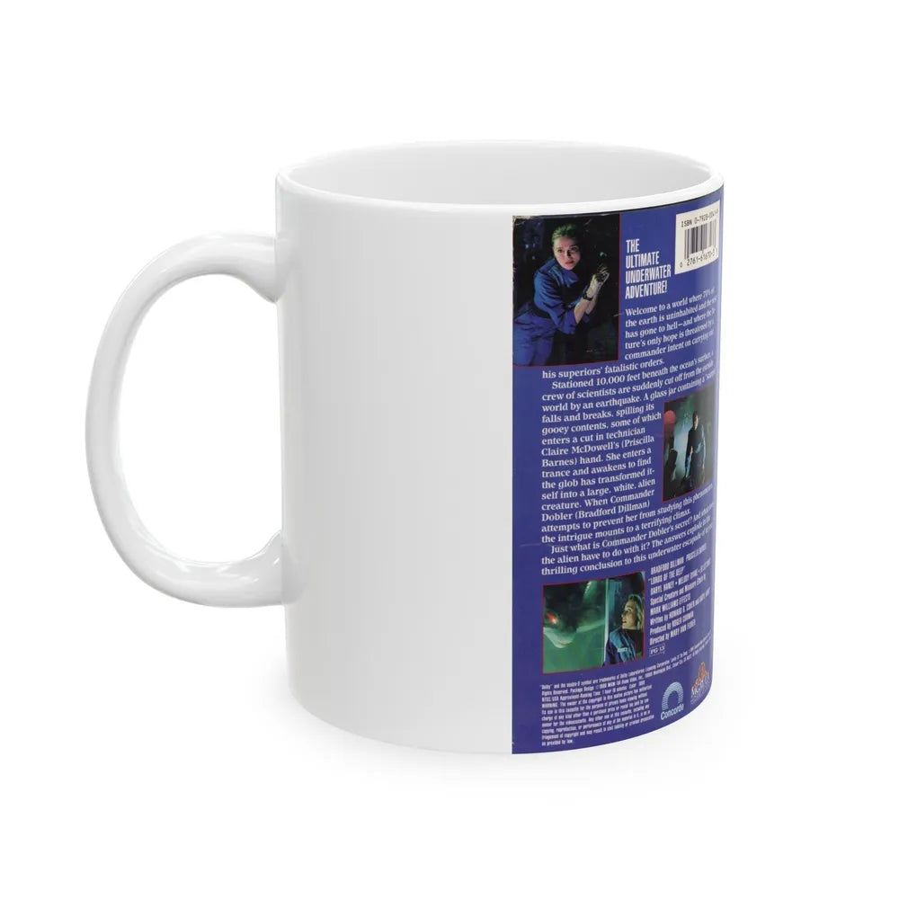 LORDS OF THE DEEP (VHS COVER) - White Coffee Mug-Go Mug Yourself