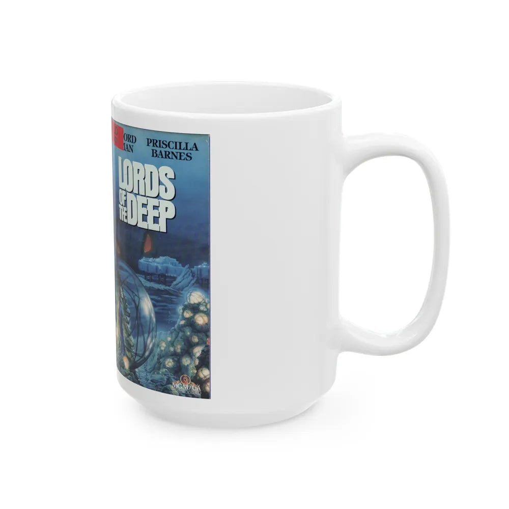 LORDS OF THE DEEP (VHS COVER) - White Coffee Mug-Go Mug Yourself