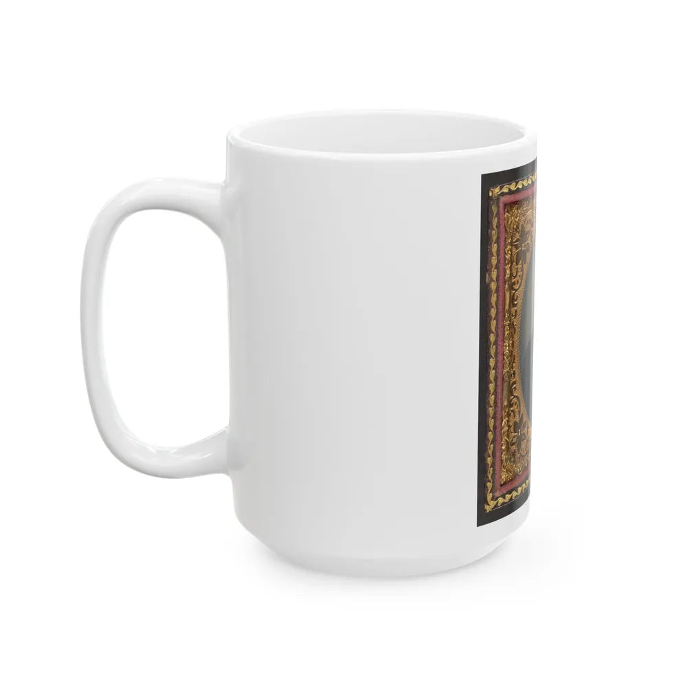 Lorenzo Hawkins Of Company I, 12th Regiment New Hampshire Volunteers (U.S. Civil War) White Coffee Mug-Go Mug Yourself