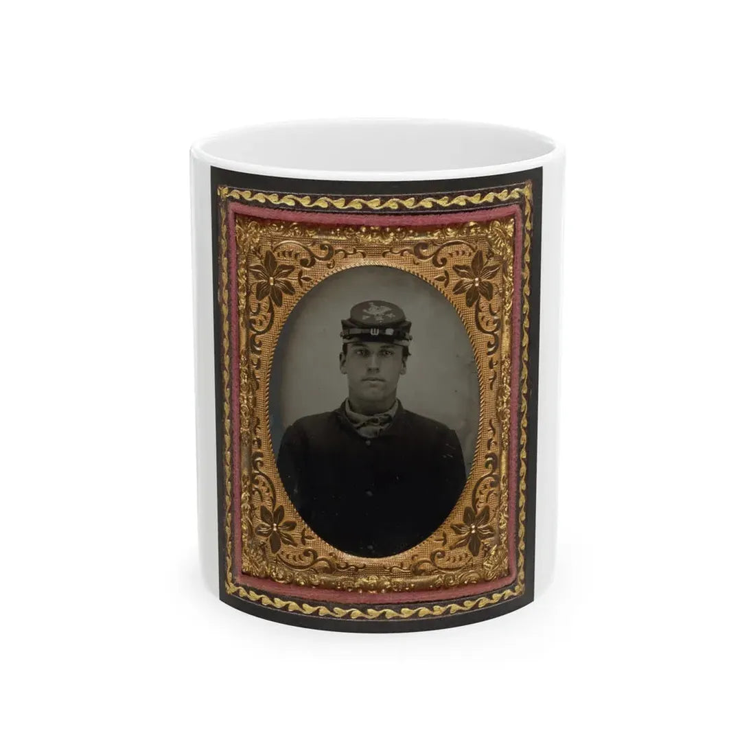 Lorenzo Hawkins Of Company I, 12th Regiment New Hampshire Volunteers (U.S. Civil War) White Coffee Mug 11oz - Go Mug Yourself