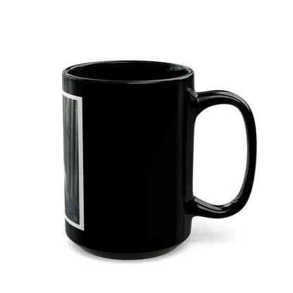 Lori Nelson #01 (Vintage Female Icon) Black Coffee Mug-Go Mug Yourself