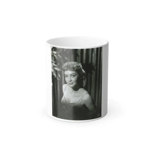 Lori Nelson #01_1 (Vintage Female Icon) Color Changing Coffee Mug 11oz - Go Mug Yourself