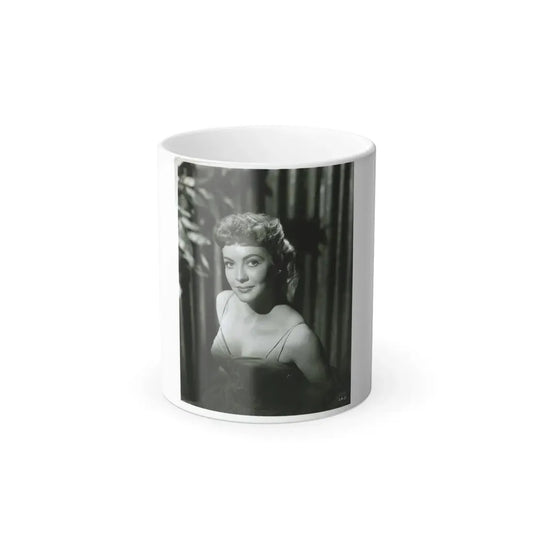 Lori Nelson #01_4 (Vintage Female Icon) Color Changing Coffee Mug 11oz - Go Mug Yourself