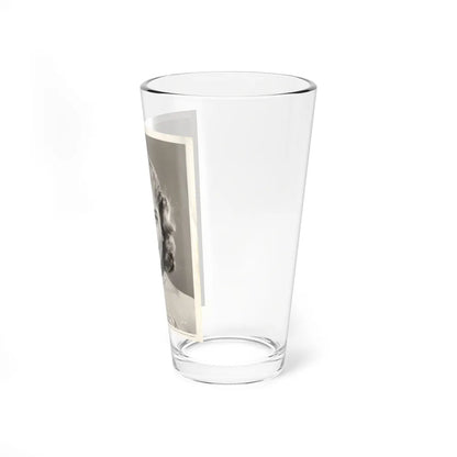 Lori Nelson #02 - 8.25x10 Head & Shoulder B&W Glamour Portrait Vintage Photo from 1-11-1952 1 (Vintage Female Icon) Pint Glass 16oz - Go Mug Yourself