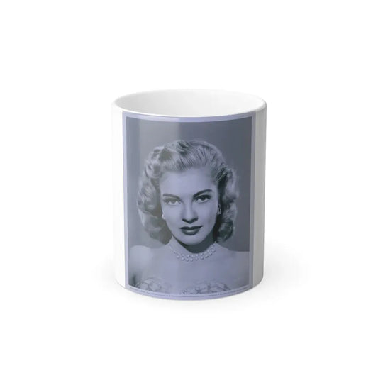 Lori Nelson #02 - 8.25x10 Head & Shoulder B&W Glamour Portrait Vintage Photo from 1-11-1952 (Vintage Female Icon) Color Changing Mug 11oz 11oz - Go Mug Yourself