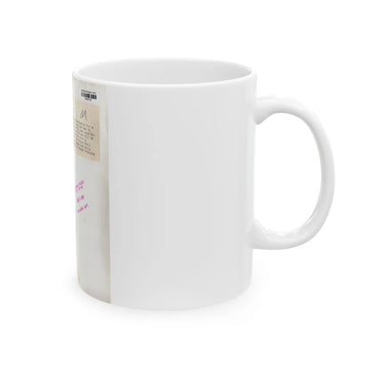 Lori Nelson #02 - 8.25x10 Head & Shoulder B&W Glamour Portrait Vintage Photo from 1-11-1952 2 (Vintage Female Icon) White Coffee Mug-Go Mug Yourself