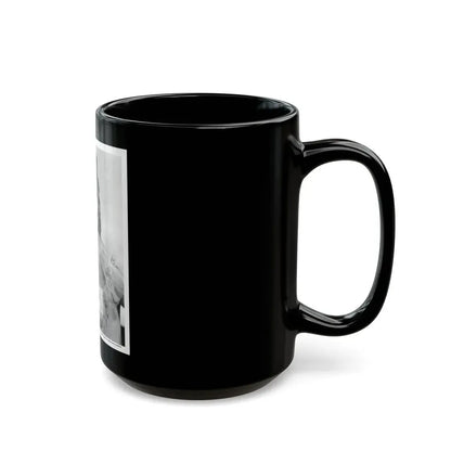 Lori Nelson #05 (Vintage Female Icon) Black Coffee Mug - Go Mug Yourself