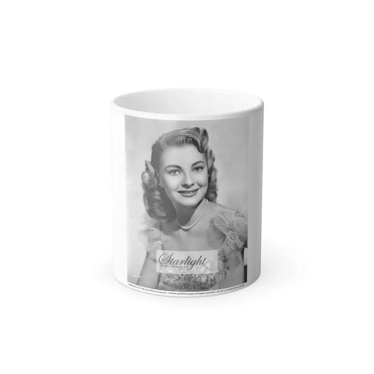 Lori Nelson #05 (Vintage Female Icon) Color Changing Coffee Mug 11oz - Go Mug Yourself