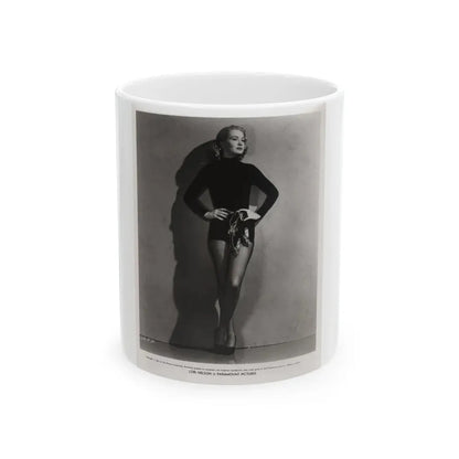 Lori Nelson #06 (Vintage Female Icon) White Coffee Mug 11oz - Go Mug Yourself