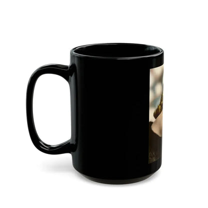 Lori Nelson #104 (Vintage Female Icon) Black Coffee Mug - Go Mug Yourself