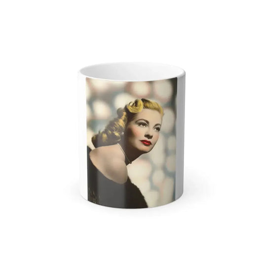 Lori Nelson #104 (Vintage Female Icon) Color Changing Coffee Mug 11oz - Go Mug Yourself