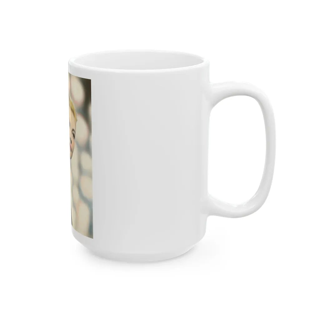 Lori Nelson #104 (Vintage Female Icon) White Coffee Mug-Go Mug Yourself