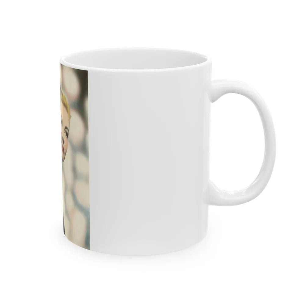 Lori Nelson #104 (Vintage Female Icon) White Coffee Mug-Go Mug Yourself