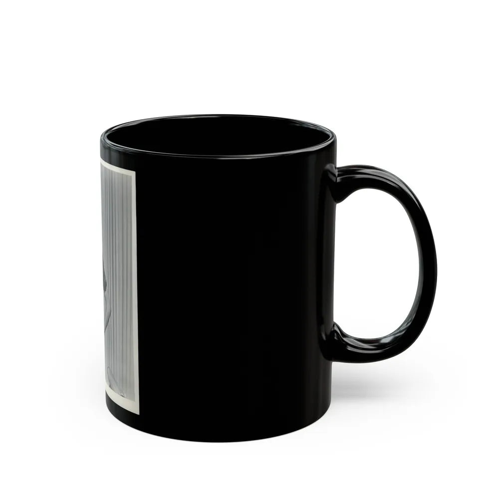 Lori Nelson #110 (Vintage Female Icon) Black Coffee Mug-Go Mug Yourself