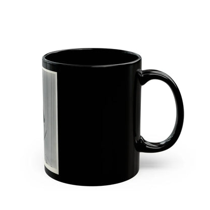 Lori Nelson #110 (Vintage Female Icon) Black Coffee Mug-Go Mug Yourself