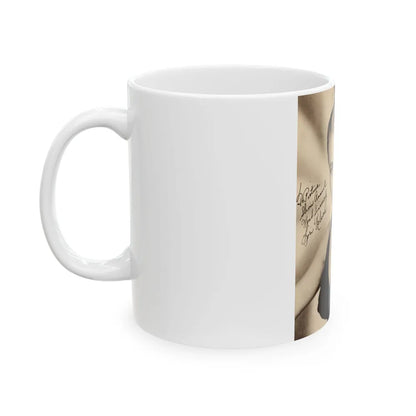 Lori Nelson #112 (Vintage Female Icon) White Coffee Mug-Go Mug Yourself