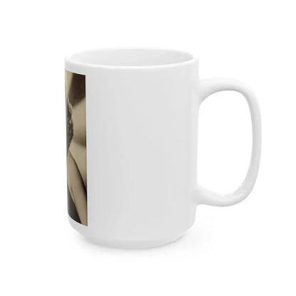 Lori Nelson #112 (Vintage Female Icon) White Coffee Mug - Go Mug Yourself