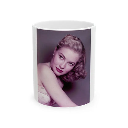 Lori Nelson #115 (Vintage Female Icon) White Coffee Mug-11oz-Go Mug Yourself