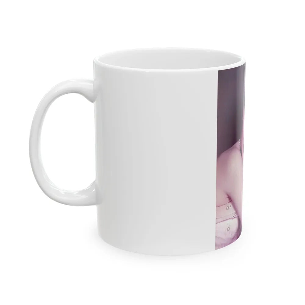 Lori Nelson #115 (Vintage Female Icon) White Coffee Mug-Go Mug Yourself