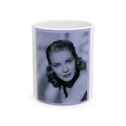 Lori Nelson #121 (Vintage Female Icon) White Coffee Mug-11oz-Go Mug Yourself