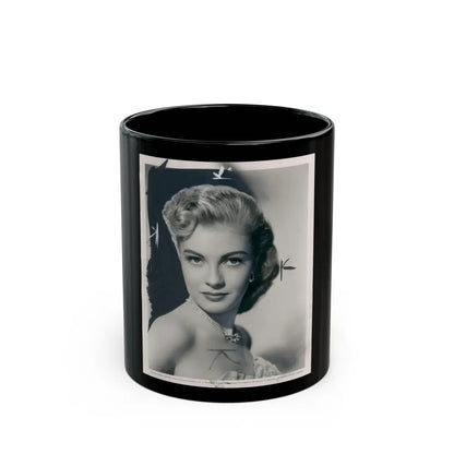Lori Nelson #131 (Vintage Female Icon) Black Coffee Mug-11oz-Go Mug Yourself