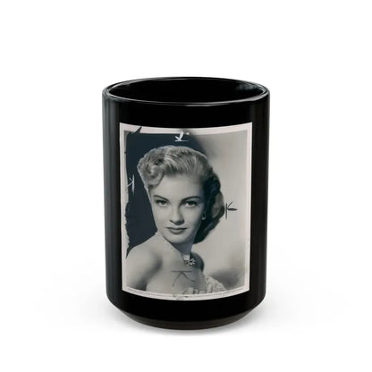 Lori Nelson #131 (Vintage Female Icon) Black Coffee Mug 15oz - Go Mug Yourself