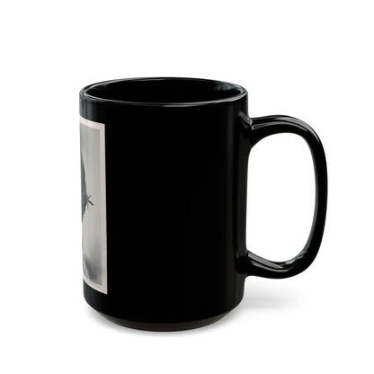 Lori Nelson #131 (Vintage Female Icon) Black Coffee Mug-Go Mug Yourself