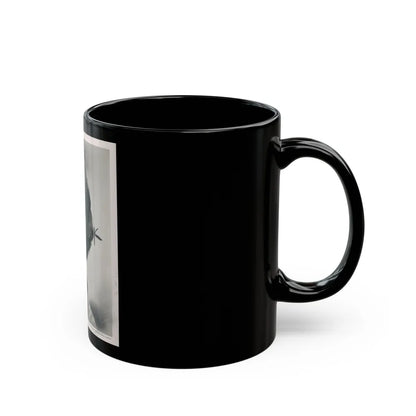 Lori Nelson #131 (Vintage Female Icon) Black Coffee Mug-Go Mug Yourself