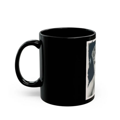 Lori Nelson #131 (Vintage Female Icon) Black Coffee Mug - Go Mug Yourself