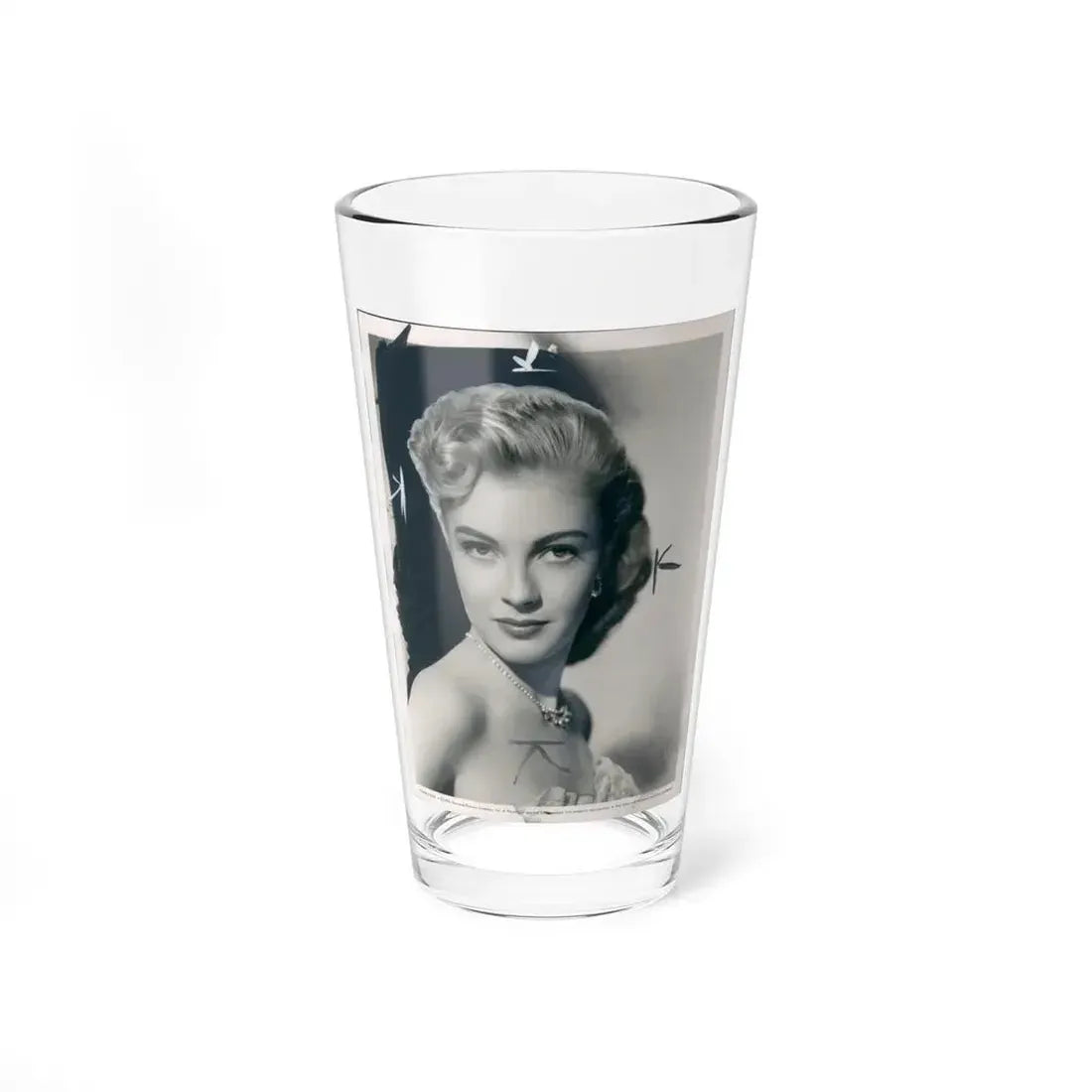 Lori Nelson #131 (Vintage Female Icon) Pint Glass 16oz 16oz - Go Mug Yourself
