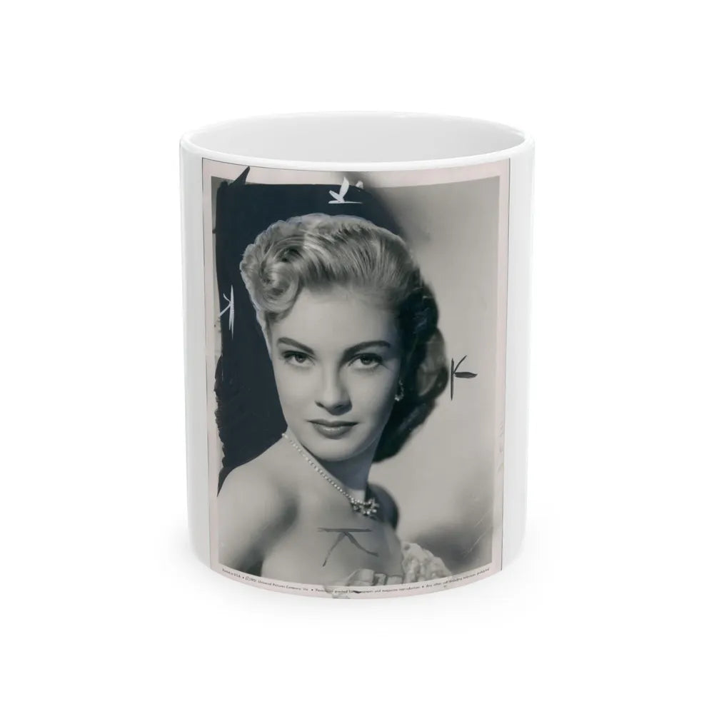 Lori Nelson #131 (Vintage Female Icon) White Coffee Mug-11oz-Go Mug Yourself