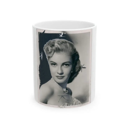 Lori Nelson #131 (Vintage Female Icon) White Coffee Mug-11oz-Go Mug Yourself